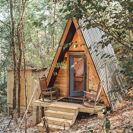 Ferienwohnung Blue Brambler Glamping A-Frame Rockbridge Exterior foto
