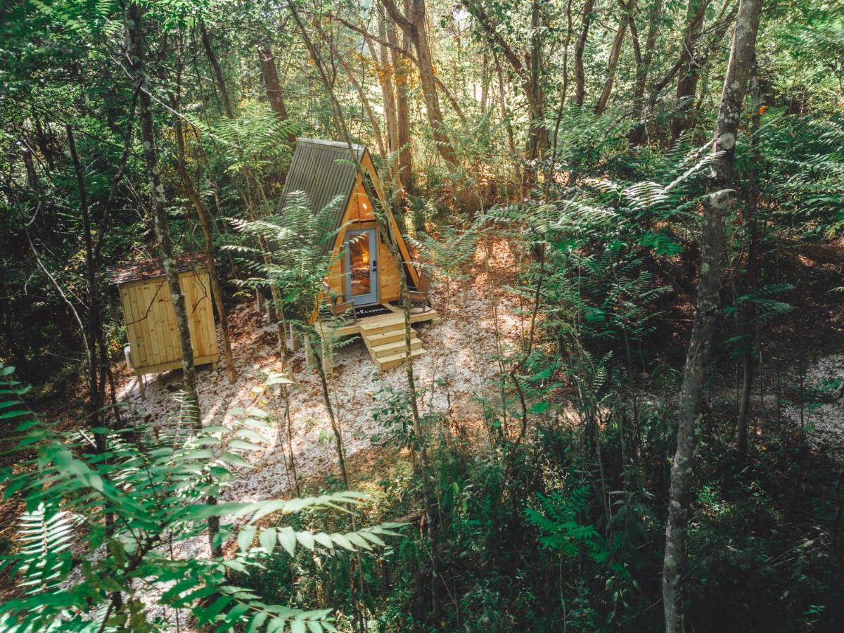 Ferienwohnung Blue Brambler Glamping A-Frame Rockbridge Exterior foto