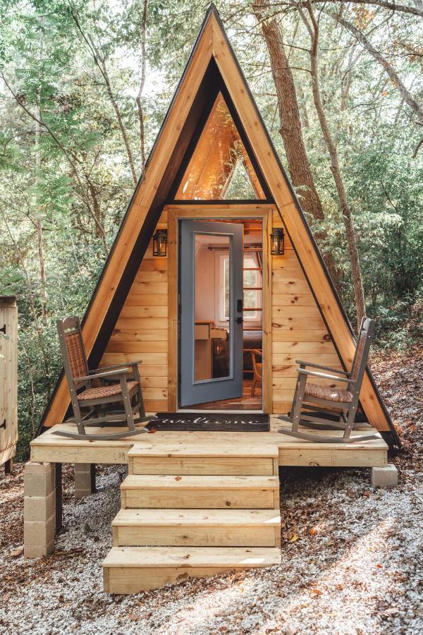 Ferienwohnung Blue Brambler Glamping A-Frame Rockbridge Exterior foto