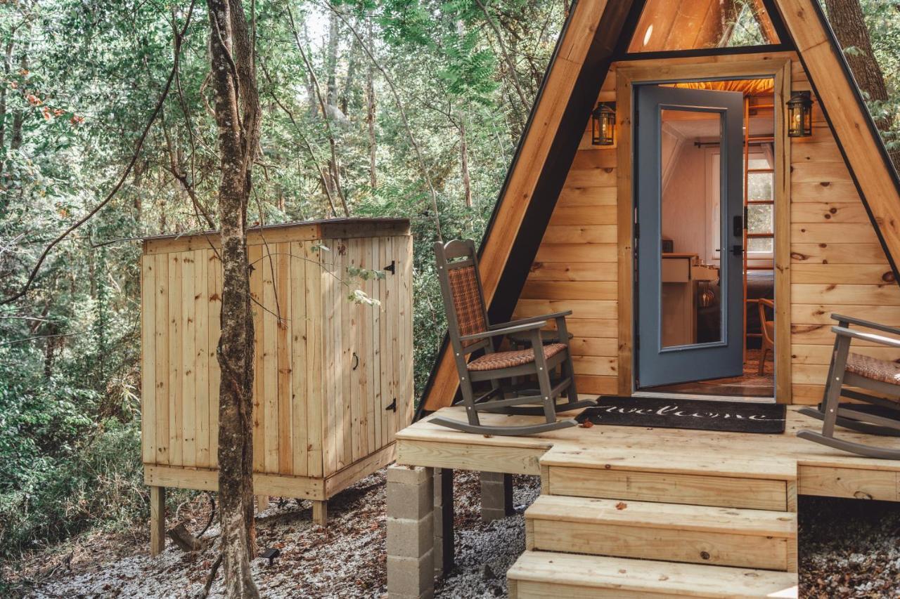 Ferienwohnung Blue Brambler Glamping A-Frame Rockbridge Exterior foto