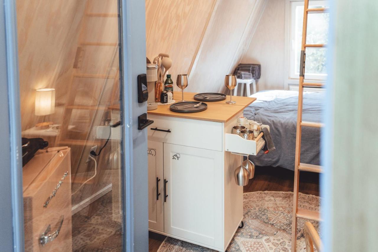 Ferienwohnung Blue Brambler Glamping A-Frame Rockbridge Exterior foto