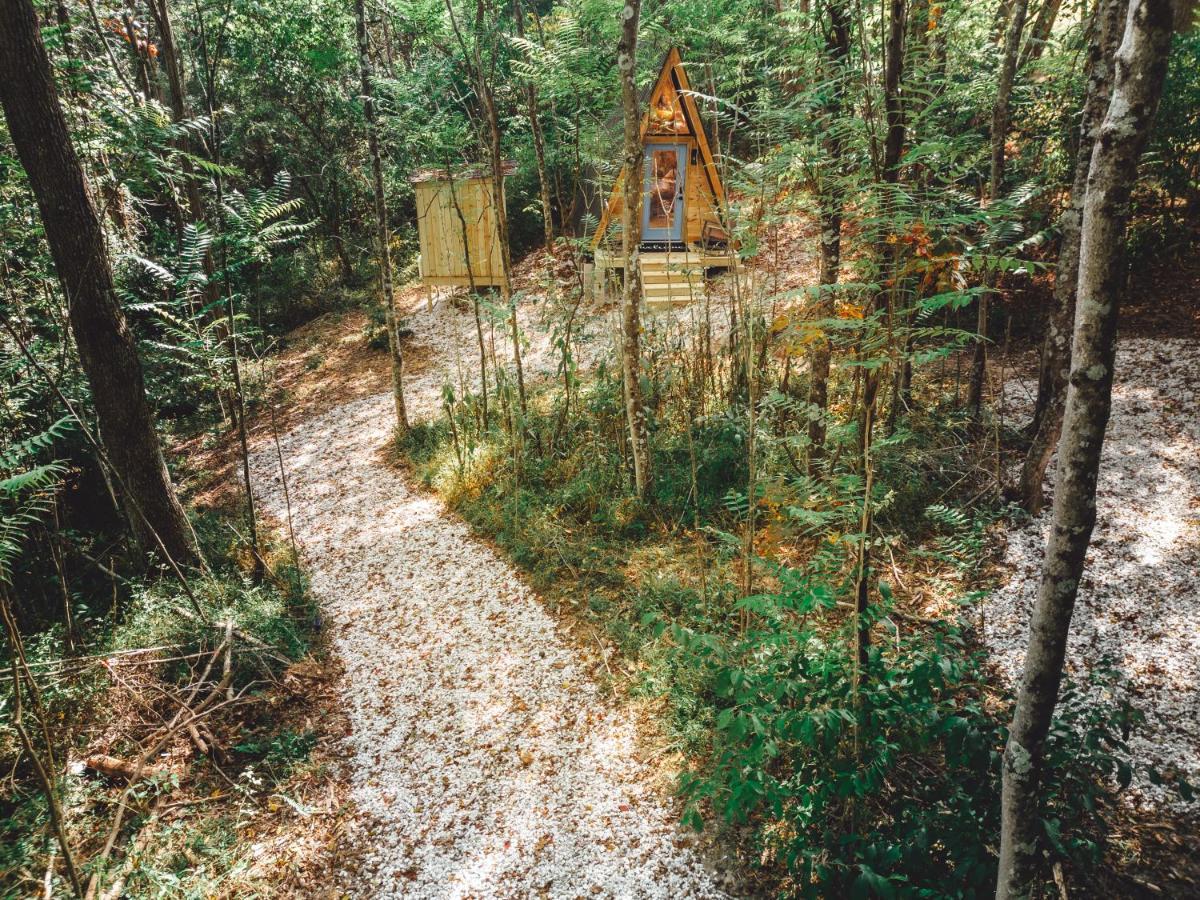 Ferienwohnung Blue Brambler Glamping A-Frame Rockbridge Exterior foto