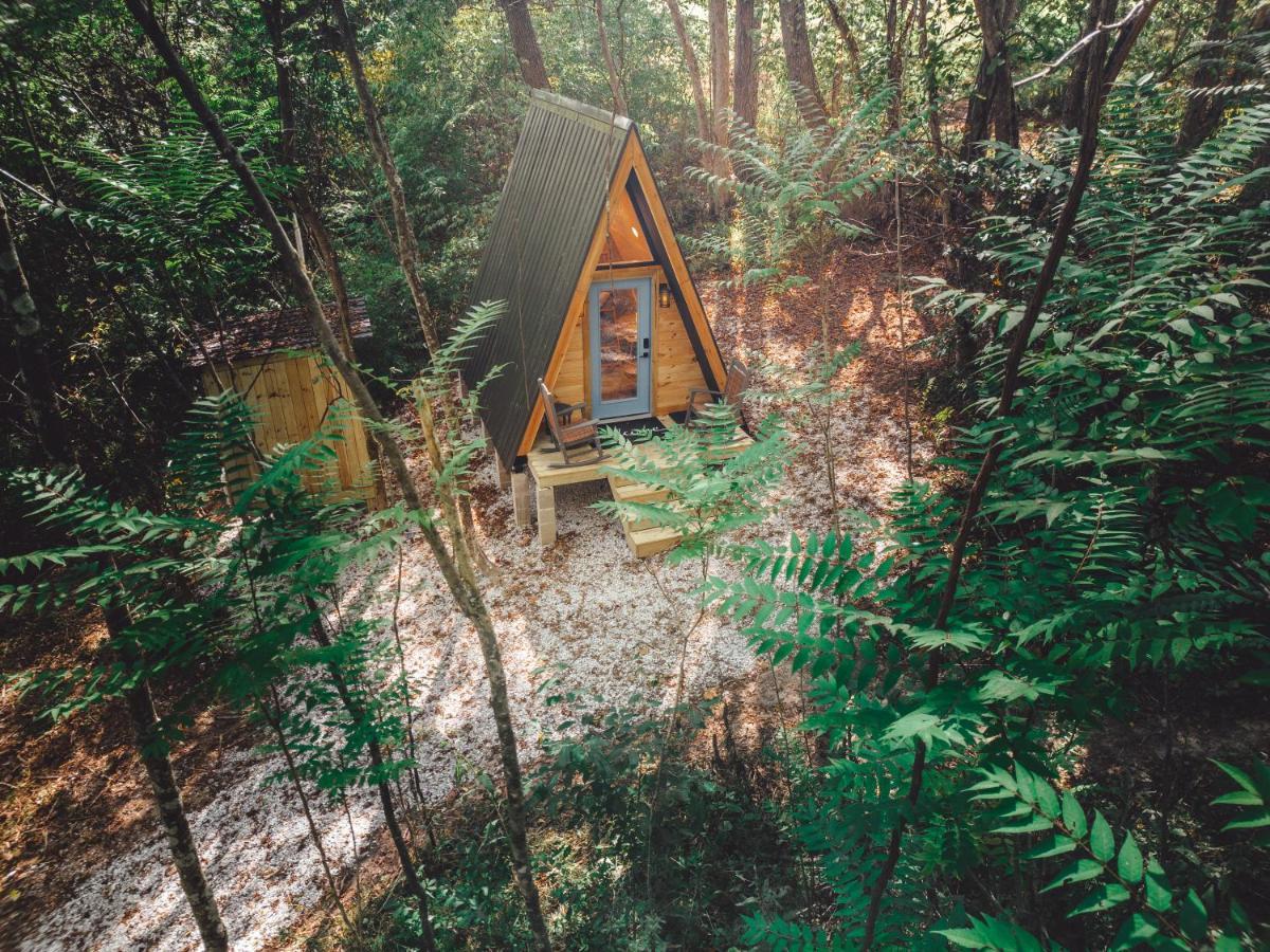 Ferienwohnung Blue Brambler Glamping A-Frame Rockbridge Exterior foto