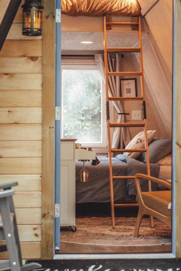 Ferienwohnung Blue Brambler Glamping A-Frame Rockbridge Exterior foto