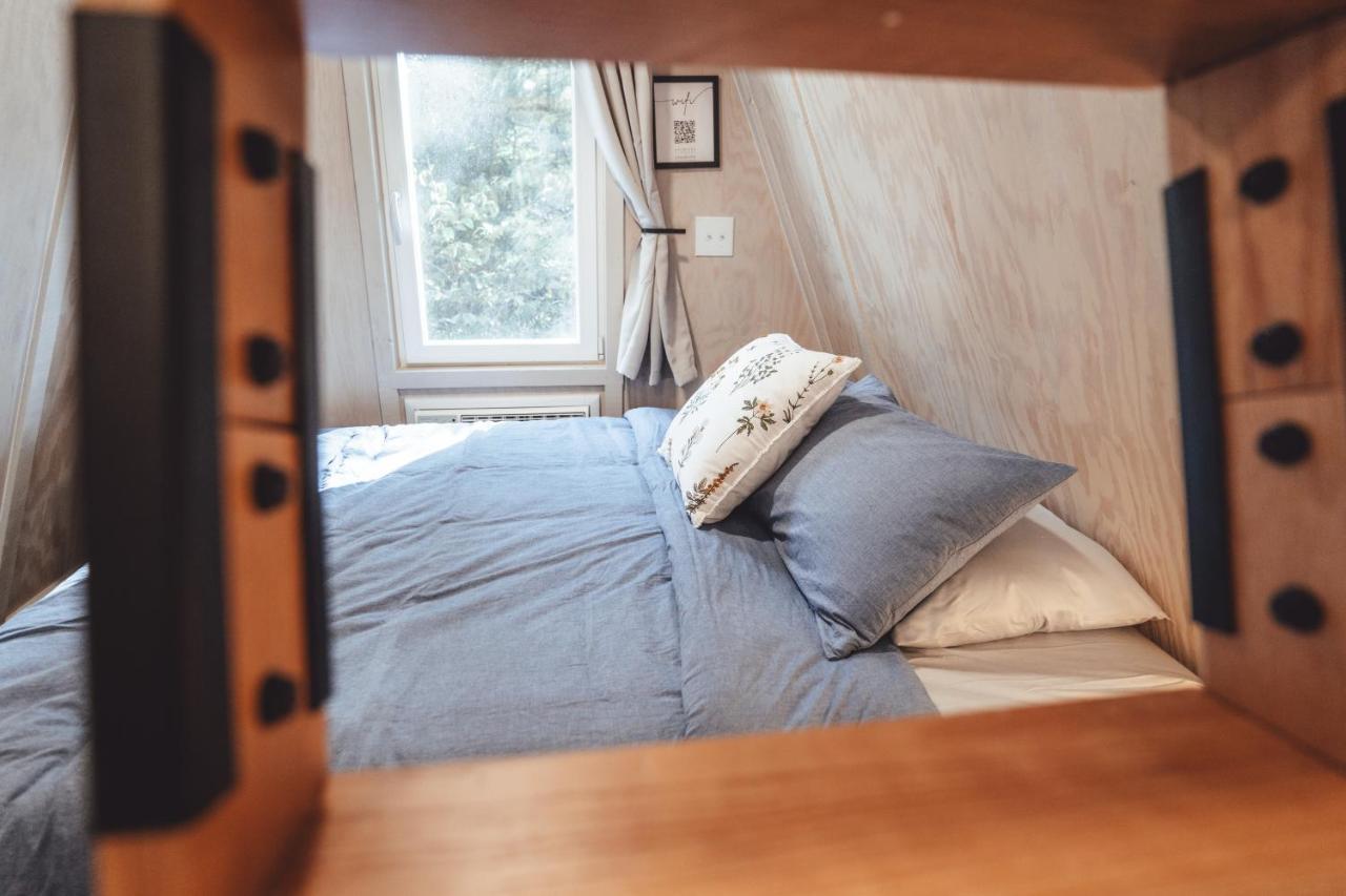 Ferienwohnung Blue Brambler Glamping A-Frame Rockbridge Exterior foto