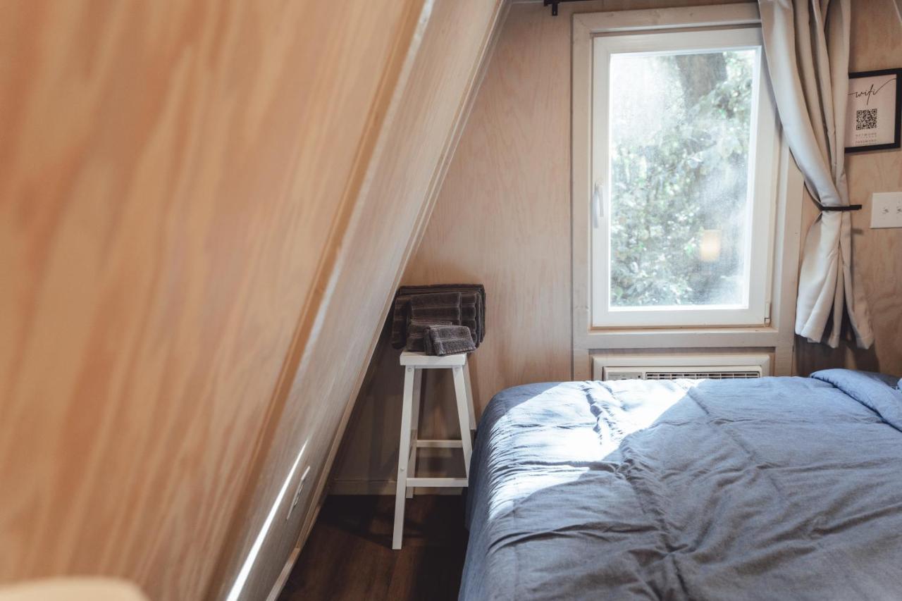 Ferienwohnung Blue Brambler Glamping A-Frame Rockbridge Exterior foto