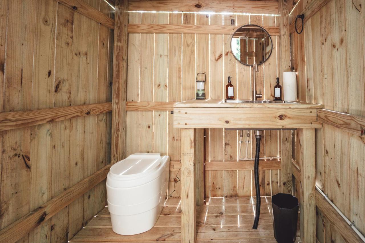 Ferienwohnung Blue Brambler Glamping A-Frame Rockbridge Exterior foto