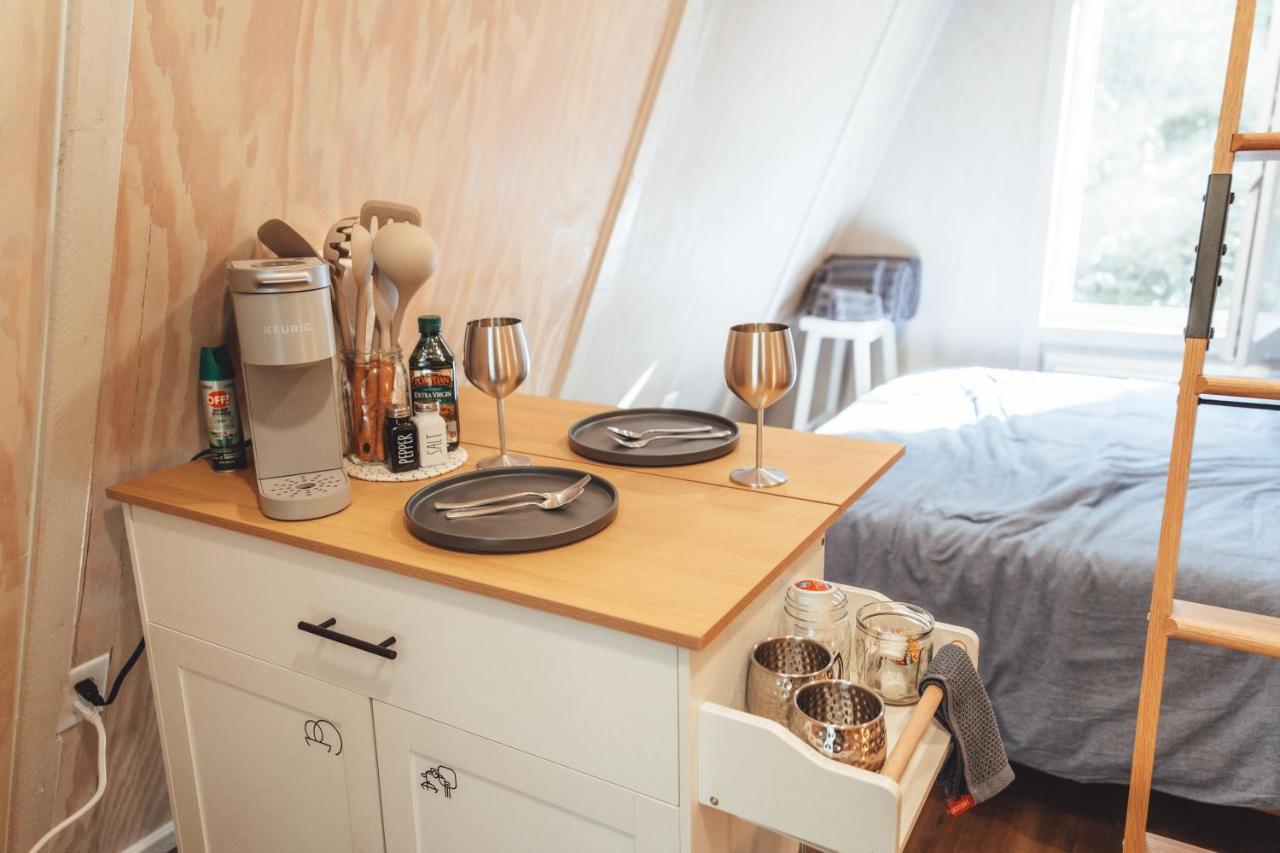 Ferienwohnung Blue Brambler Glamping A-Frame Rockbridge Exterior foto