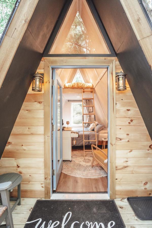 Ferienwohnung Blue Brambler Glamping A-Frame Rockbridge Exterior foto