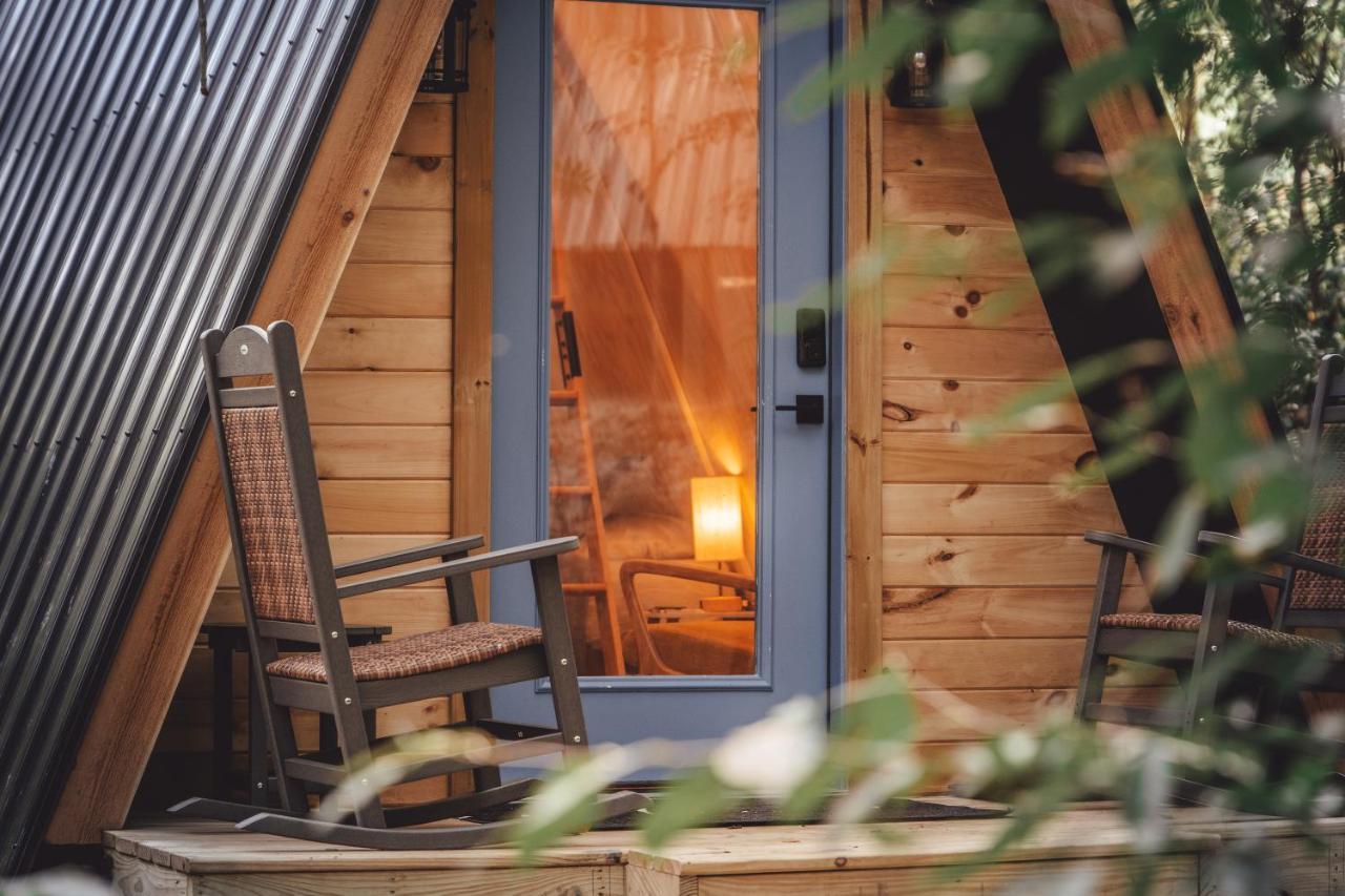 Ferienwohnung Blue Brambler Glamping A-Frame Rockbridge Exterior foto