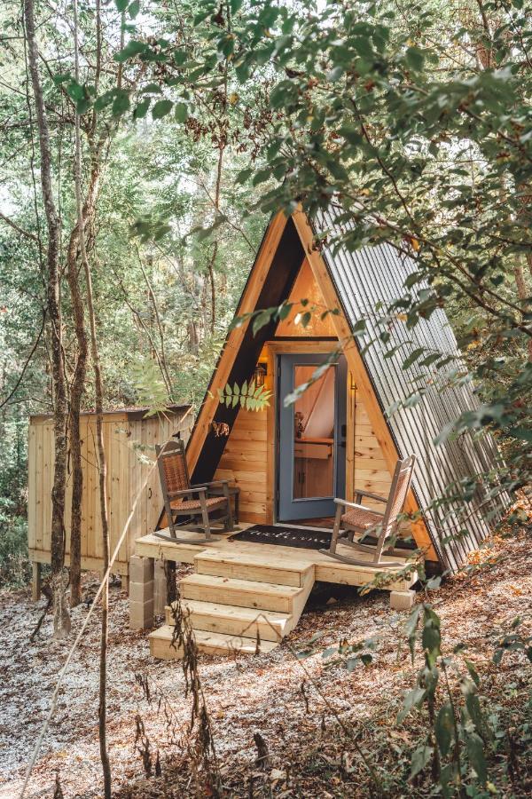 Ferienwohnung Blue Brambler Glamping A-Frame Rockbridge Exterior foto