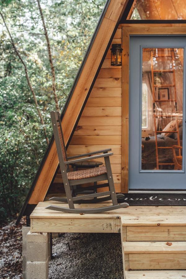 Ferienwohnung Blue Brambler Glamping A-Frame Rockbridge Exterior foto