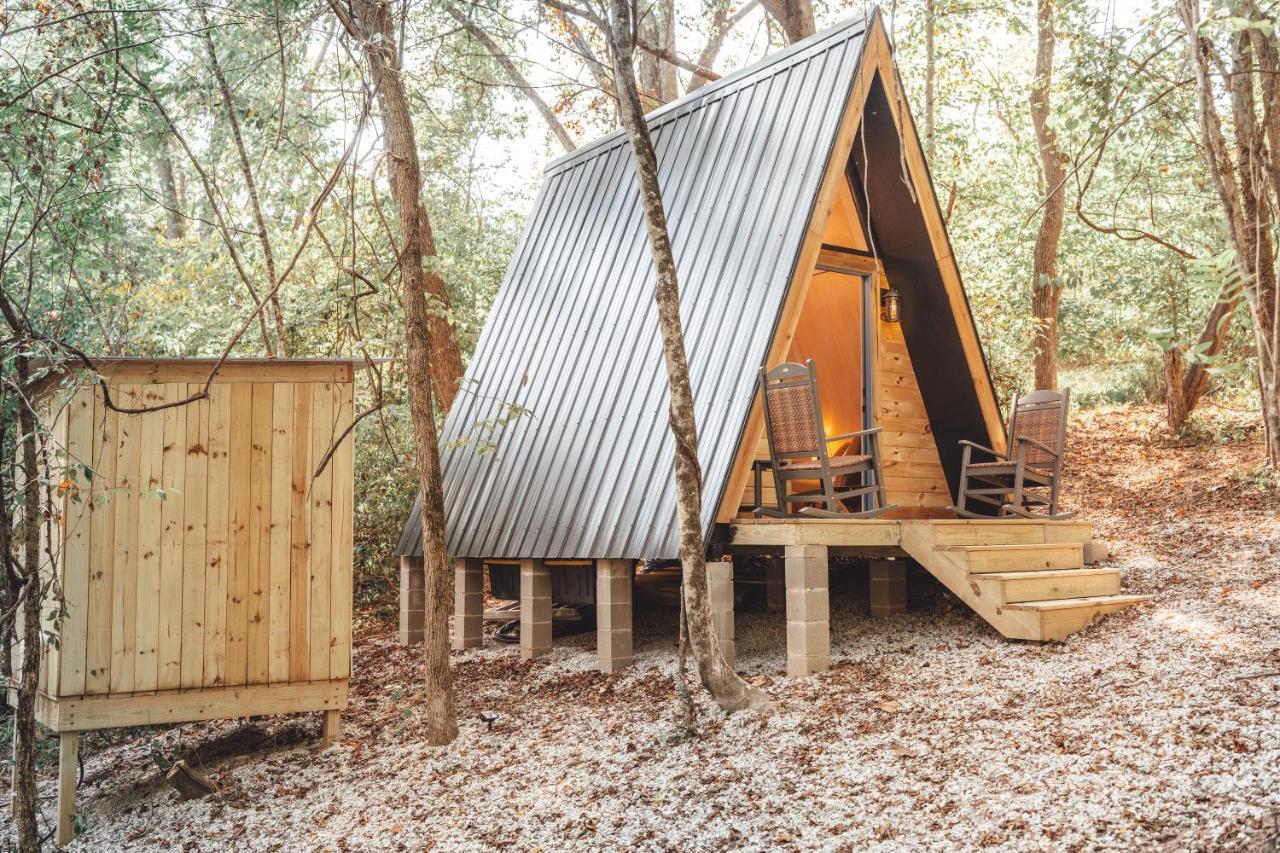 Ferienwohnung Blue Brambler Glamping A-Frame Rockbridge Exterior foto