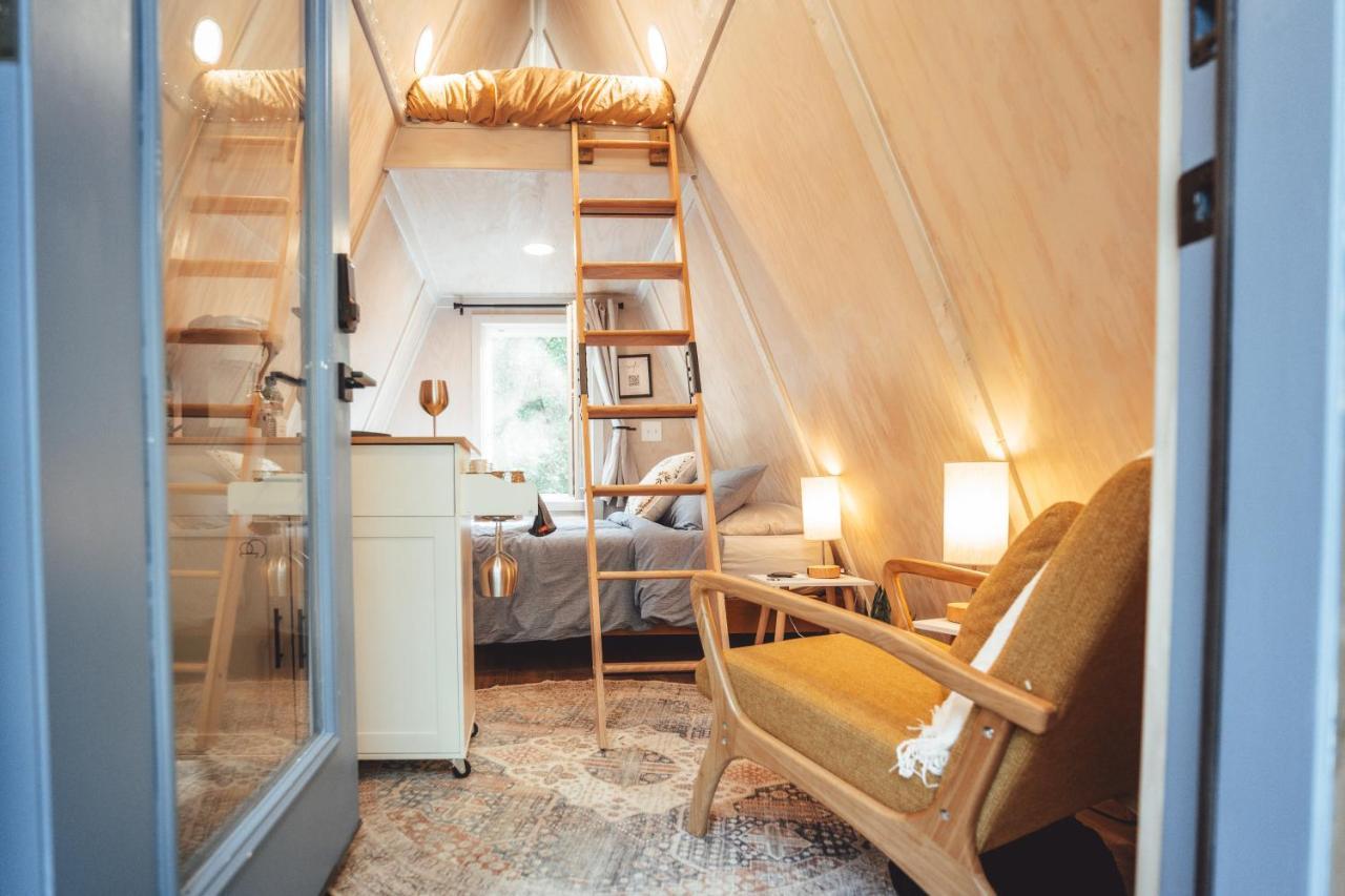 Ferienwohnung Blue Brambler Glamping A-Frame Rockbridge Exterior foto