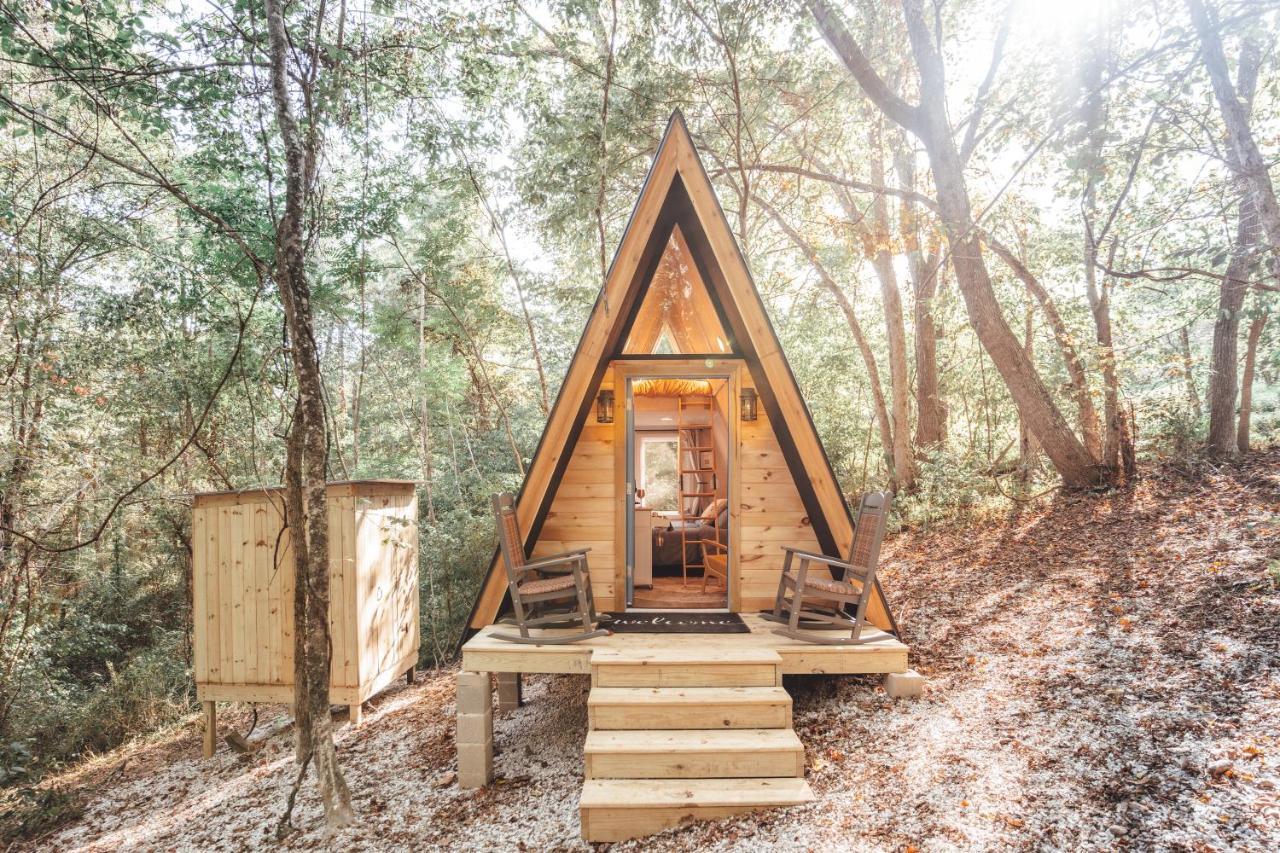 Ferienwohnung Blue Brambler Glamping A-Frame Rockbridge Exterior foto
