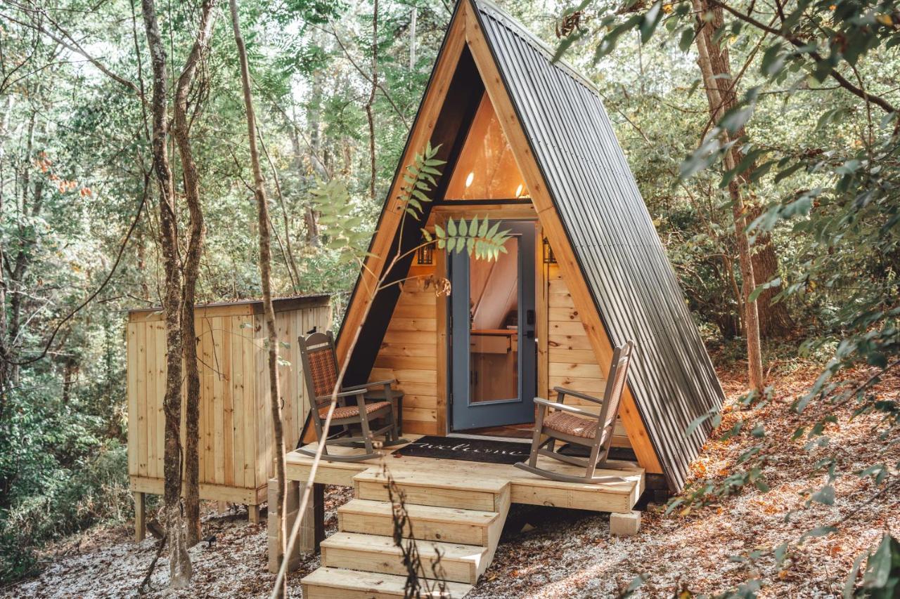 Ferienwohnung Blue Brambler Glamping A-Frame Rockbridge Exterior foto