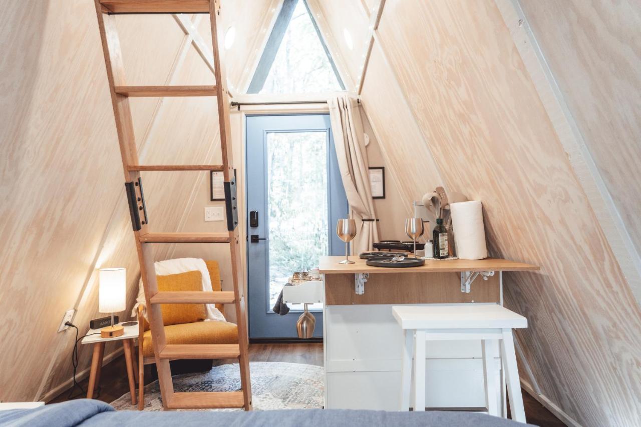 Ferienwohnung Blue Brambler Glamping A-Frame Rockbridge Exterior foto